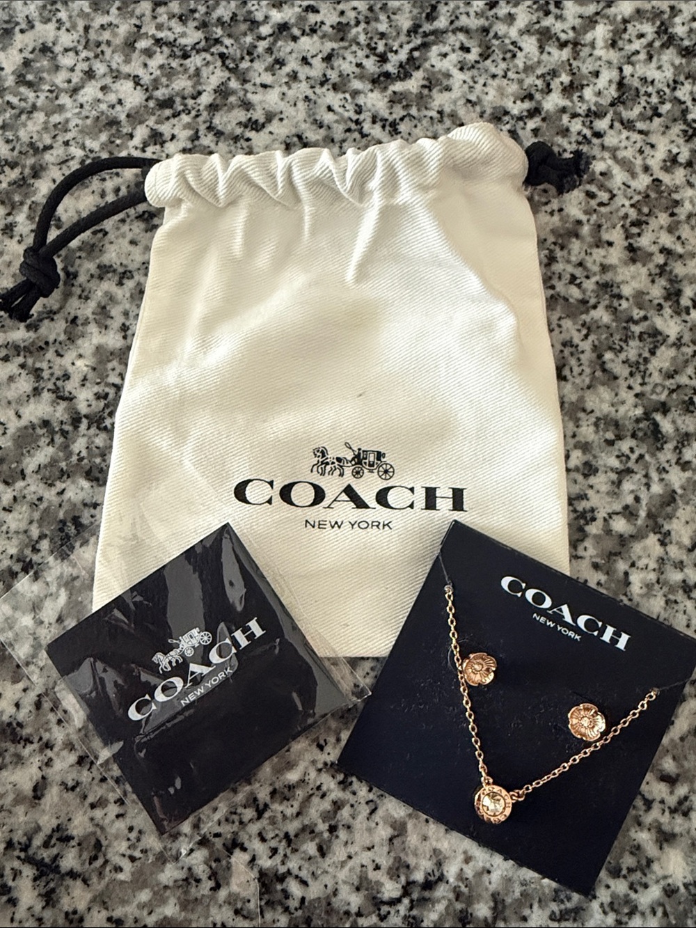 NWT! COACH Jewelry Set